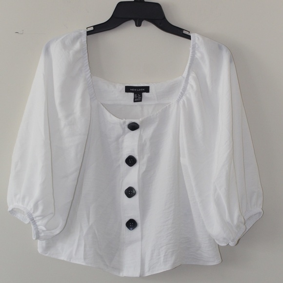 new look black off the shoulder top